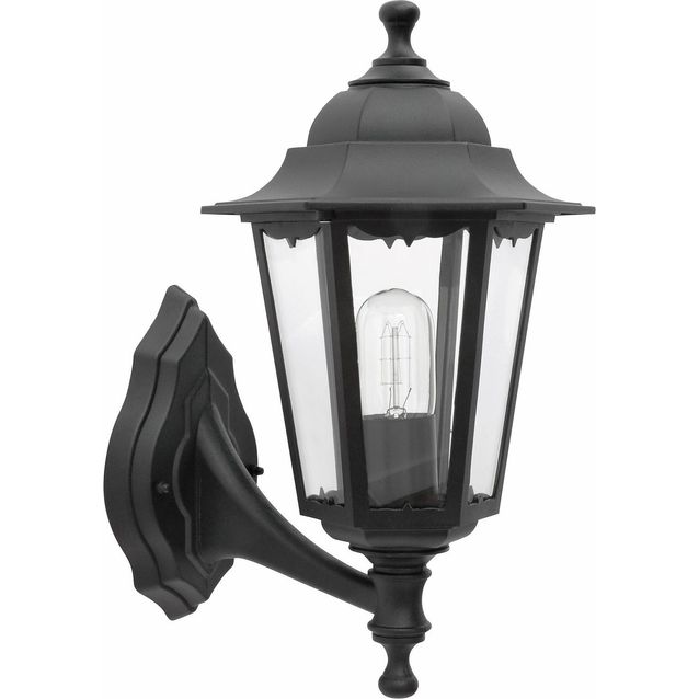 Seinävalaisin Malmbergs Idefjord 100, IP44, musta