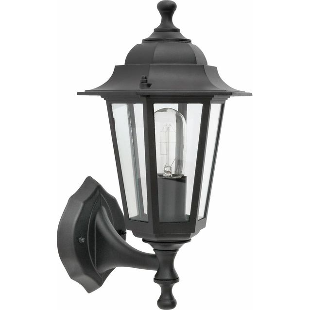 Seinävalaisin Malmbergs Idefjord 60, IP44, musta