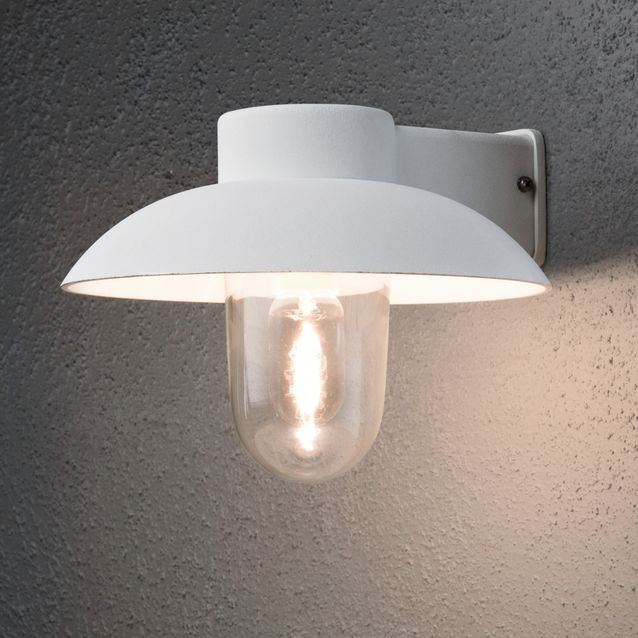 Seinävalaisin Mani 415-250 290x310x210 mm valkoinen