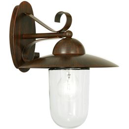 Seinävalaisin Milton 1 310x240 mm antiikkiruskea/kirkas