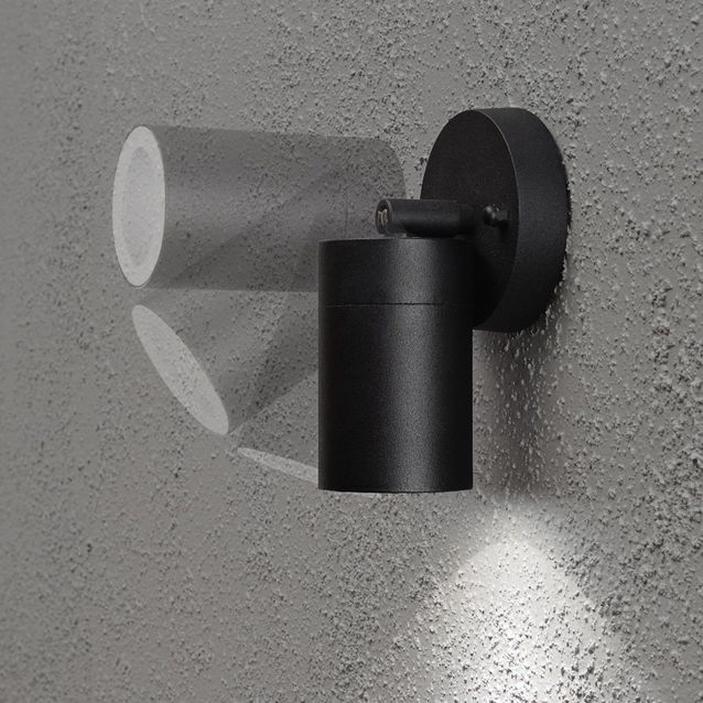 Seinävalaisin Modena 7598-750 60x90x150 mm suunnattava musta