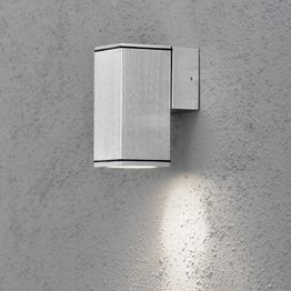 Seinävalaisin Konstsmide Monza 7908-310 65x100x135 mm alas alumiini