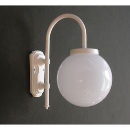 Seinävalaisin Noor Globo 480x410x250 mm valkoinen