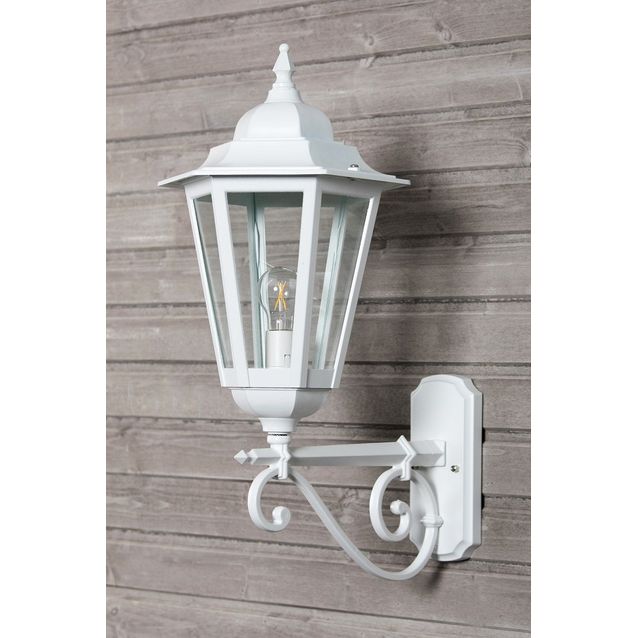 Seinävalaisin Noor Milano Maxi, 714x485x310mm, valkoinen