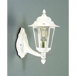 Seinävalaisin Noor Milano Mini 354x282x205mm alakiinnitys valkoinen