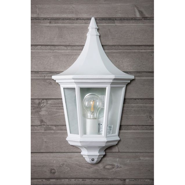 Seinävalaisin Noor Roma, 460x260x140mm, valkoinen