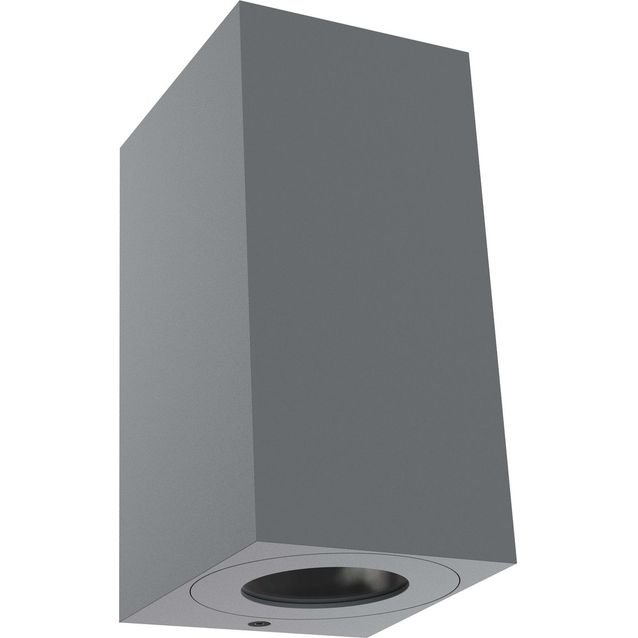 Seinävalaisin Nordlux Canto Maxi Kubi 2 170x87x100mm ylös alas harmaa