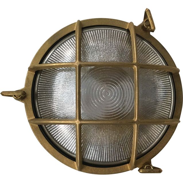 Seinävalaisin Nordlux Polperro 195x93mm messinki