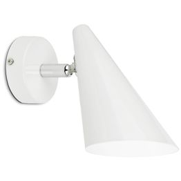 Seinävalaisin Sessak Tamara S846-1V 18 x 8 cm metalli valkoinen/kromi