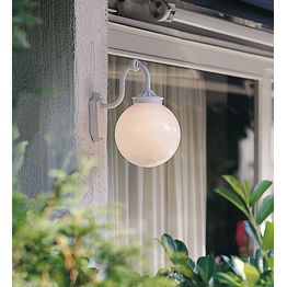 Seinävalaisin 554-252 Arcturus valkoinen matta alasuunta