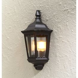 Seinävalaisin 7229-750 Firenze musta matta pidikkeetön