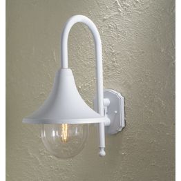 Seinävalaisin 7237-250 Bari valkoinen matta