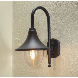 Seinävalaisin 7237-750 Bari musta matta