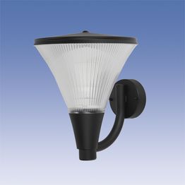 Seinävalaisin Aaria AA03M IP44 60W musta ylöspäin