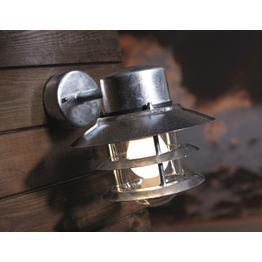 Seinävalaisin Blokhus 215x250x230 mm alasuunta sinkitty teräs