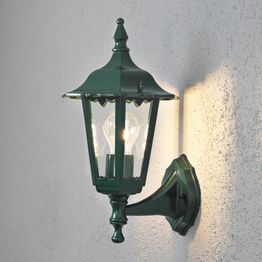 Seinävalaisin Firenze 7232-600 190x220x360 mm pieni yläsuunta vihreä