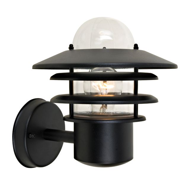 Seinävalaisin Käpylä Mini 221x276x243mm, musta