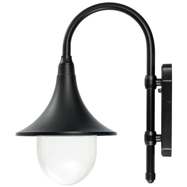 Seinävalaisin Kartano TR 250x410x490 mm musta