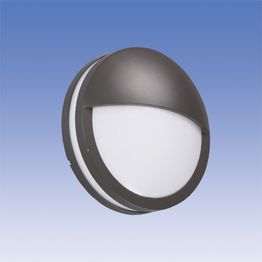 Seinävalaisin Lumia AVN260LGH IP54 60W E27 grafiitinharmaa luomella