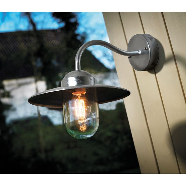 Seinävalaisin Luxembourg 270x470x270 mm sinkitty teräs