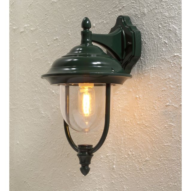 Seinävalaisin Parma 7222-600 240x290x460 mm alasuunta vihreä