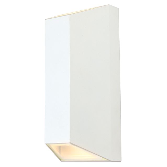 Seinävalaisin Sala IP44 90x90x220 mm ylös/alas valkoinen