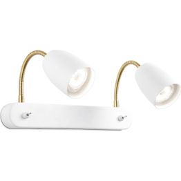 Seinävalaisin Sessak Colin 2-osainen mattavalkoinen