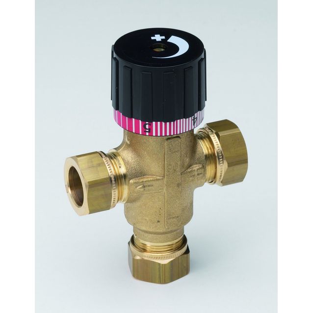 Sekoitusventtiili Oras 421015 DN15/Cu18 37-65°C