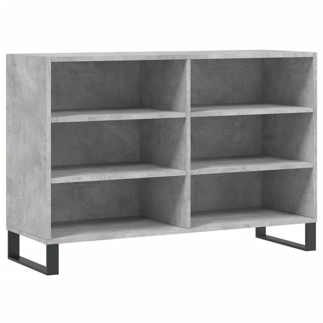 Senkki betoninharmaa 103,5x35x70 cm tekninen puu (27120)