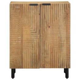 Senkki Ruskea 60x33x75 cm Massiivipuu Mango (17722)