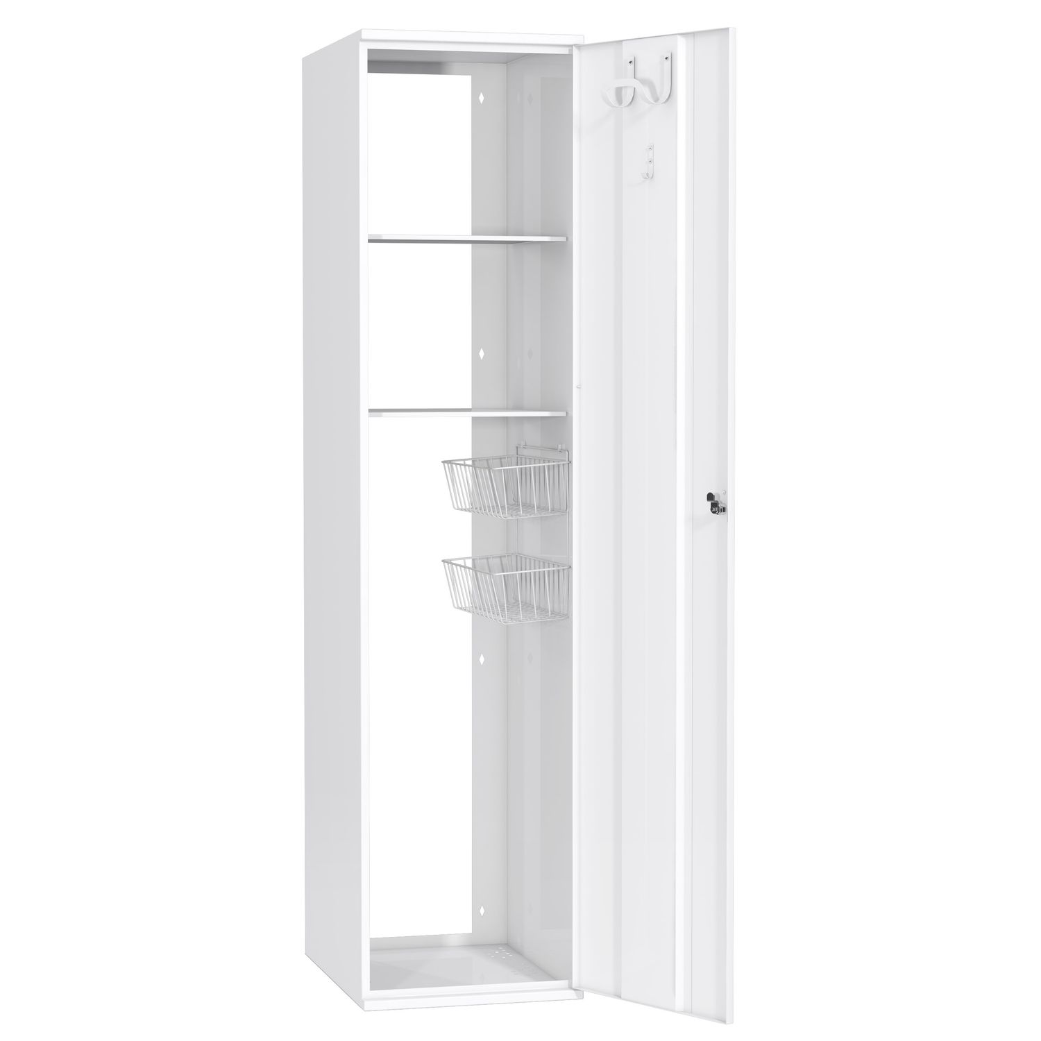 Siivouskaappi Polaria SIK 400/S530 kääntösalpa oikeakätinen