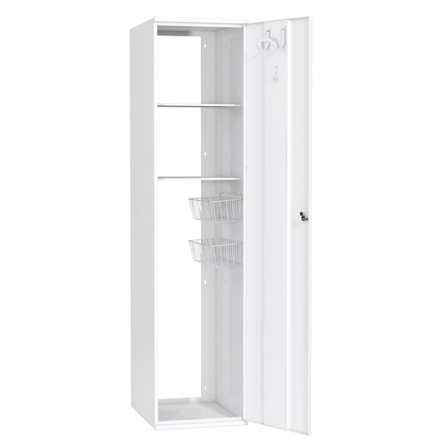 Siivouskaappi Polaria SIK 400/S530 sylinterilukko oikeakätinen