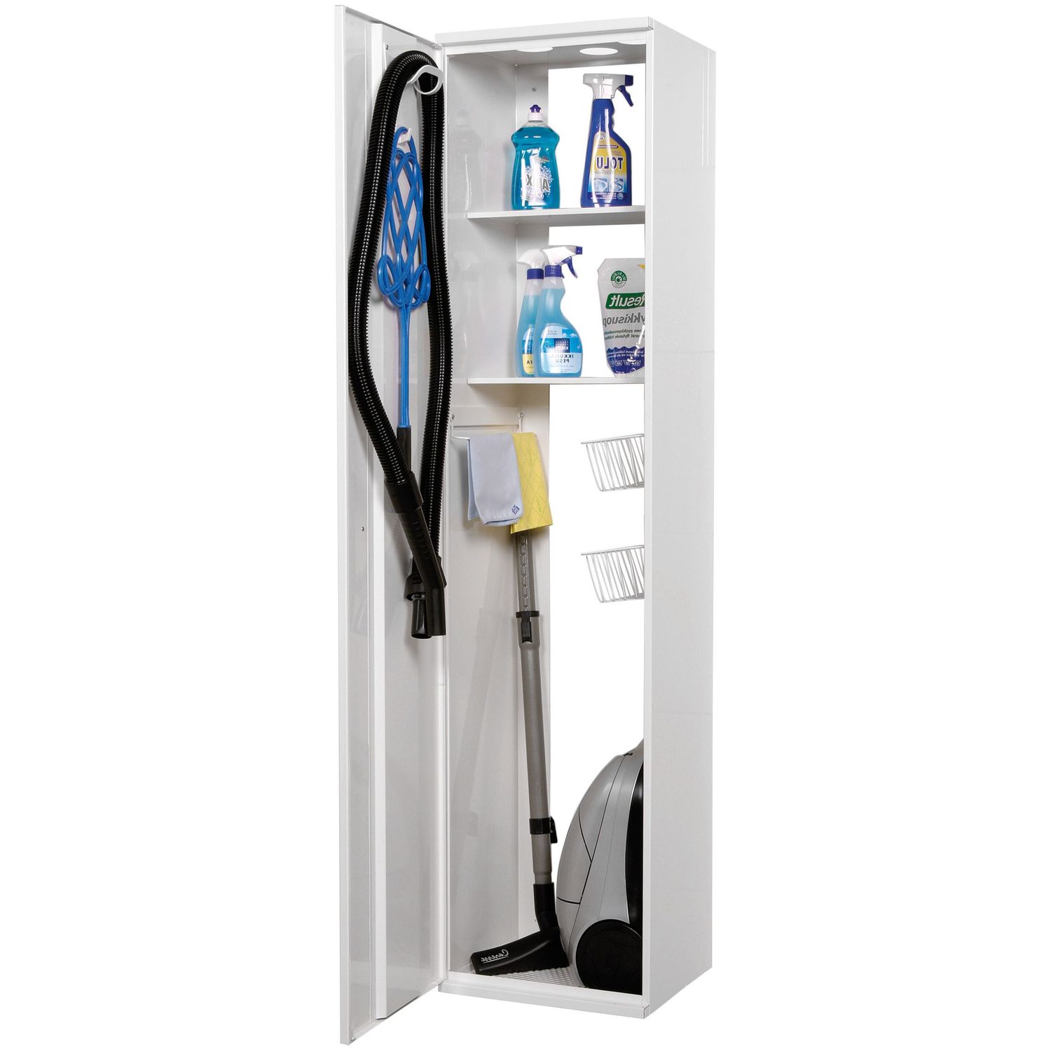 Siivouskaappi Polaria SIK 400 sylinterilukko vasenkätinen