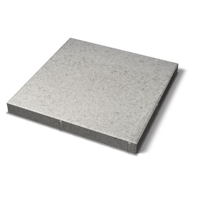 Sileä laatta Benders 500x500x50 mm harmaa