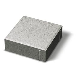 Sileä laatta Benders 1/4 175x175x60 mm grafiitti