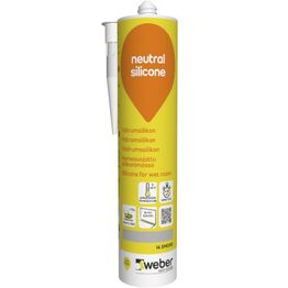 Silikonimassa Weber Neutral Silicone 14 Smoke 310 ml