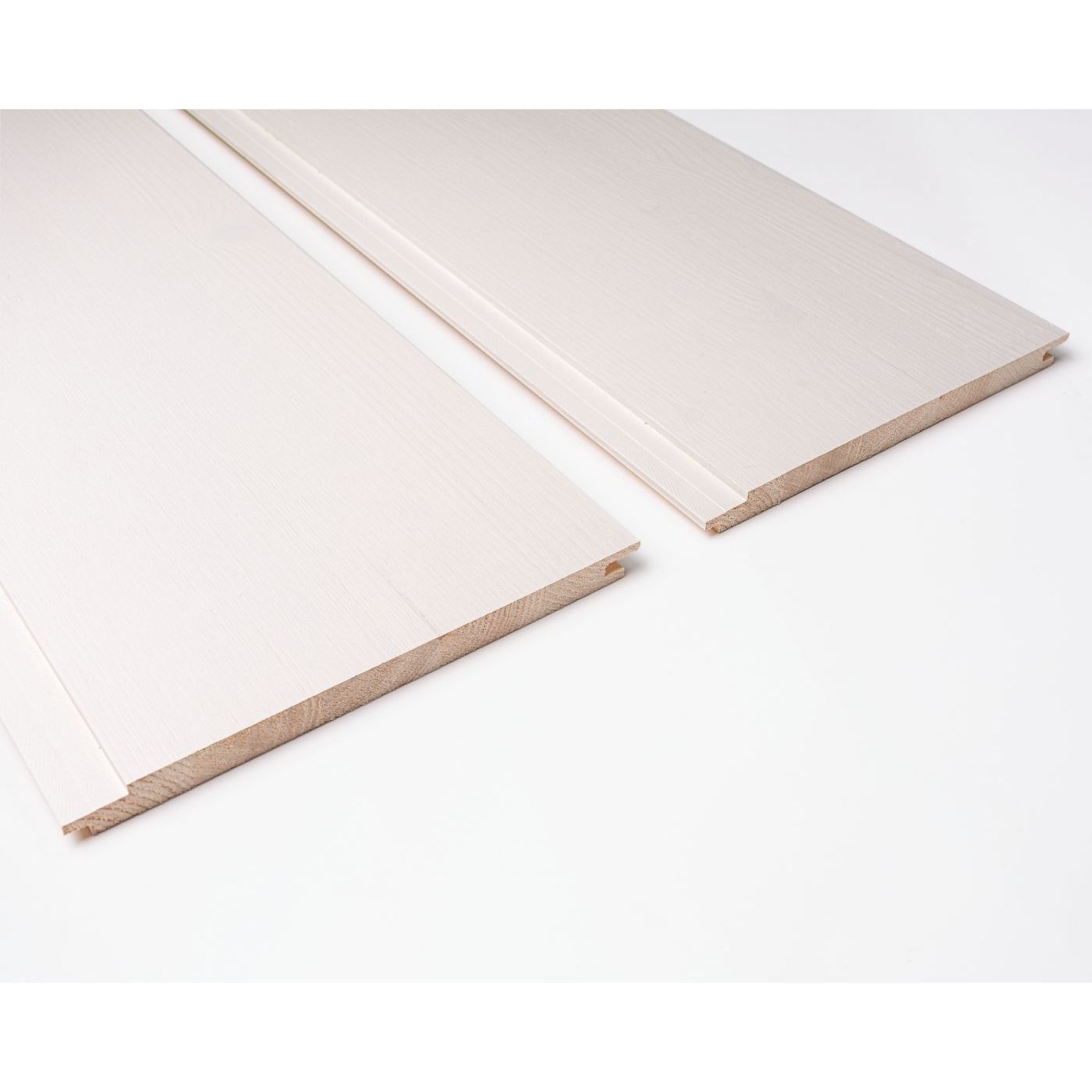 Sisustuspaneeli Siparila Aava 15x220x2050 mm mänty liimapuu lakattu kuultava valkoinen Hanki