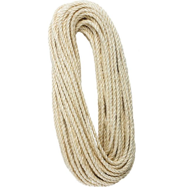 Sisalköysi Piippo kierretty 5mm x 25m