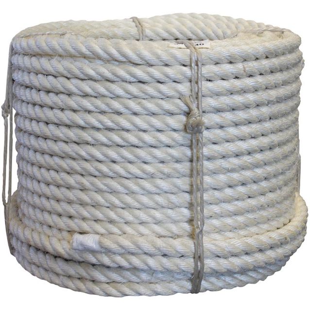 Sisalköysikieppi Piippo kierretty 24mm x 110m