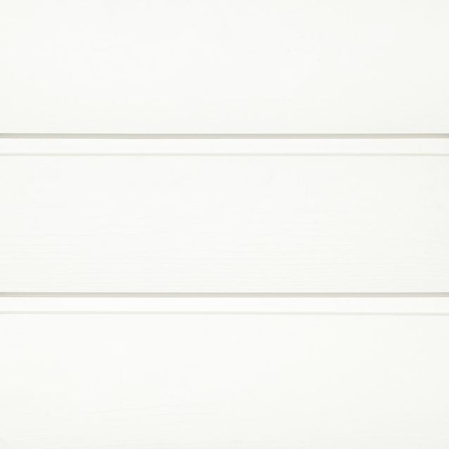 Sisustuspaneeli 15x120x4480 STV Valkoinen Päätypontattu