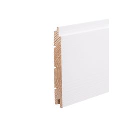 Sisustuspaneeli Aure Riihi 15x145x4170 mm STS EM päätypontattu mänty valkoinen