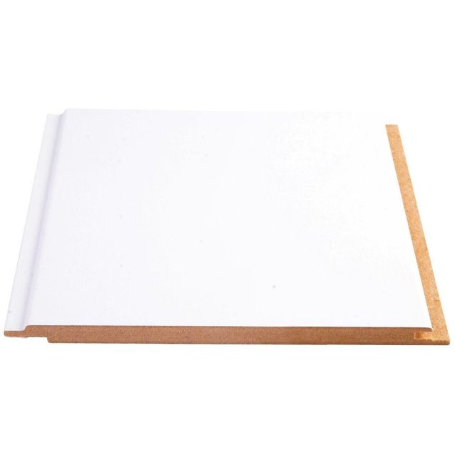 Sisustuspaneeli Maler Smart STP-0, 10x160x2070mm, MDF, ympäripontattu, puolikiiltävä valkoinen