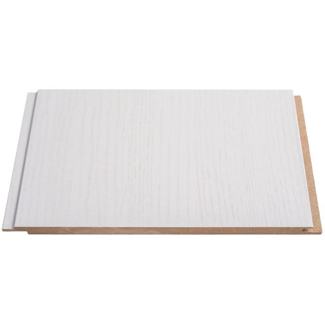 Sisustuspaneeli Maler Smart STP-0, 8x195x2070mm, MDF, ympäripontattu, hopeasaarni