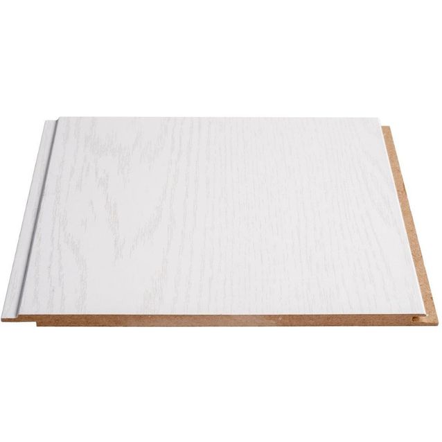 Sisustuspaneeli Maler Smart STP-0, 8x195x2070mm, MDF, ympäripontattu, valkosaarni
