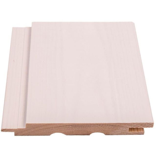 Sisustuspaneeli Maler STS-3 PN, 14x120x2100mm, EM/VM, ympäripontattu, petsi/lakka, huurre