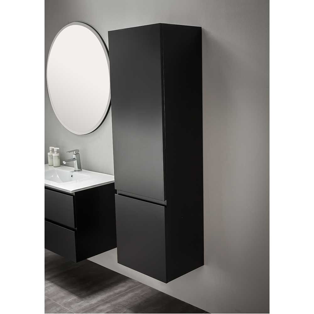 Sivukaappi Bathlife Eufori 450x1500x350mm musta