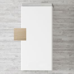 Sivukaappi Ido Glow 300x645x185mm push open tammi