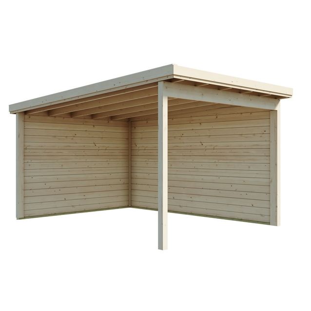 Sivukatos Luoman Lillevilla 448 3 x 4 m 12 m²