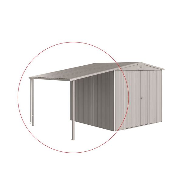 Sivukatos puutarhavajaan Biohort Europa 4/5 eri värejä