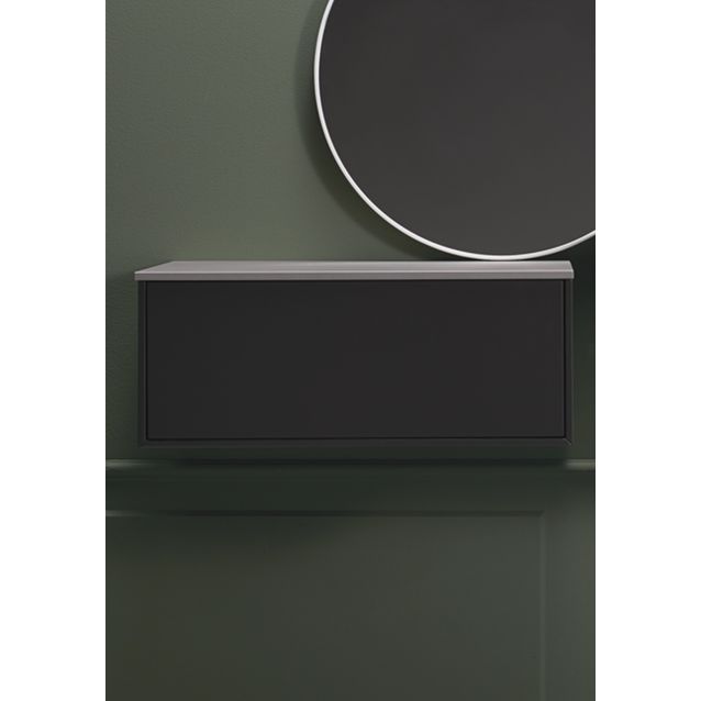 Sivumoduuli Hafa Edge 600 mm antrasiitin harmaa